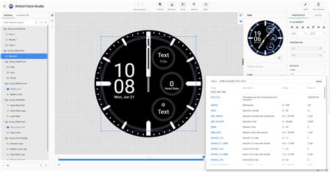 samsung watch studio tag expressions.